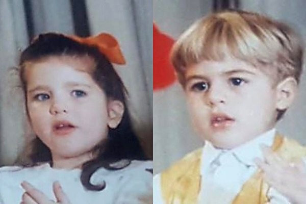 Andrea e Giulia all'asilo