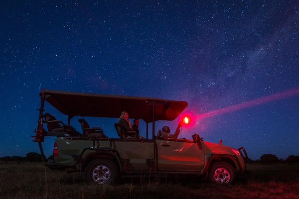Esperienza notturna nel parco del Serengeti